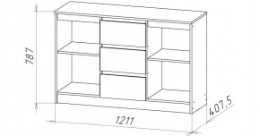 НИЦЦА-5 Комод (НЦ.05) в Агрызе - agryz.ok-mebel.com | фото 2