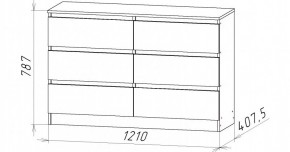 НИЦЦА-7 Комод (НЦ.07) в Агрызе - agryz.ok-mebel.com | фото 3