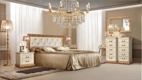 Комод узкий Тиффани штрих-лак/золото (ТФКМ-2) в Агрызе - agryz.ok-mebel.com | фото 2