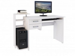 Компьютерный стол №12 (Анкор белый) в Агрызе - agryz.ok-mebel.com | фото