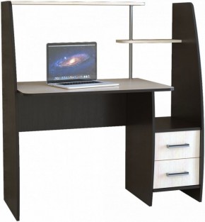 Компьютерный стол КЛ №6.2 левый (Венге/Дуб молочный) в Агрызе - agryz.ok-mebel.com | фото