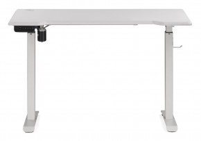 Компьютерный стол Маркос с механизмом подъема 120х75х75 белый / шагрень белая в Агрызе - agryz.ok-mebel.com | фото 2