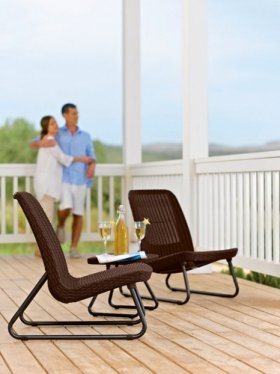 Комплект мебель Рио Патио (Rio Patio set) виски-коричневый в Агрызе - agryz.ok-mebel.com | фото 3