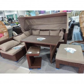 Комплект мебели с диваном AFM-320B-T320 Brown в Агрызе - agryz.ok-mebel.com | фото 2