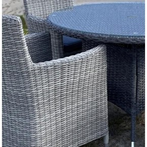 Комплект плетеной мебели AM-395C/T395 Grey 4Pcs (4+1) в Агрызе - agryz.ok-mebel.com | фото 2