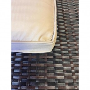 Комплект плетеной мебели  YR822Br Brown-Beige (подушка бежевая) в Агрызе - agryz.ok-mebel.com | фото 2