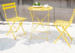 Комплект садовой мебели OTS-001R (стол + 2 стула) металл в Агрызе - agryz.ok-mebel.com | фото 10
