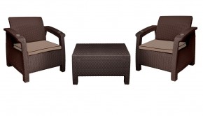 Комплект уличной мебели Yalta Premium Terrace Set (Ялта) шоколадый (+подушки под спину) в Агрызе - agryz.ok-mebel.com | фото 8