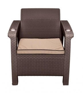 Комплект уличной мебели Yalta Premium Terrace Triple Set (Ялта) шоколадный (+подушки под спину) в Агрызе - agryz.ok-mebel.com | фото 8
