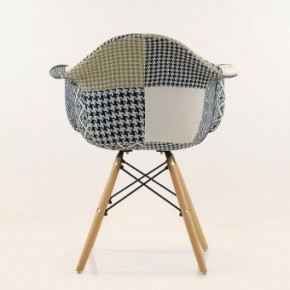 Кресло Barneo N-14 Patchwork трехцветный в Агрызе - agryz.ok-mebel.com | фото 3