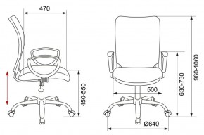 Кресло Бюрократ CH-599AXSN/32B/TW-11 черный TW-32K01 в Агрызе - agryz.ok-mebel.com | фото 4