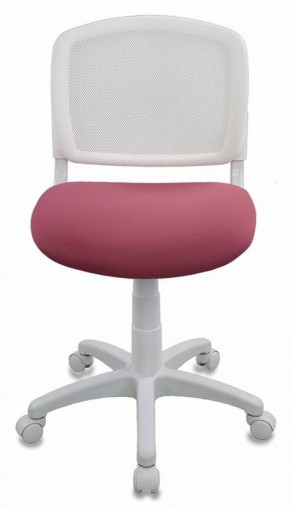 Кресло детское Бюрократ CH-W296NX/26-31 белый TW-15 розовый 26-31 в Агрызе - agryz.ok-mebel.com | фото 3