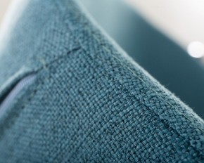 Кресло дизайнерское DOBRIN SWAN, синяя ткань IF6, золотое основание в Агрызе - agryz.ok-mebel.com | фото 8