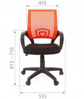 Кресло для оператора CHAIRMAN 696 black (ткань TW-11/сетка TW-01) в Агрызе - agryz.ok-mebel.com | фото 4