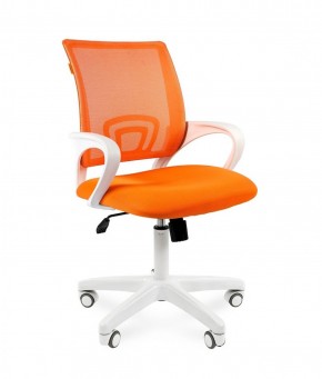 Кресло для оператора CHAIRMAN 696 white (ткань TW-16/сетка TW-66) в Агрызе - agryz.ok-mebel.com | фото 1