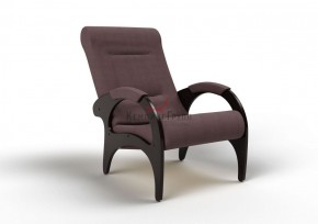 Кресло для отдыха Римини 19-Т-КМ (ткань/венге) КОФЕ С МОЛОКОМ в Агрызе - agryz.ok-mebel.com | фото