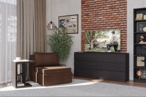 Кресло для отдыха Йоки коричневое, ткань рогожка в Агрызе - agryz.ok-mebel.com | фото 4