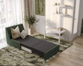 Кресло для отдыха Йоки тёмно-зелёный, ткань рогожка в Агрызе - agryz.ok-mebel.com | фото 4