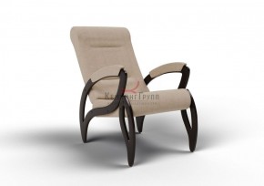 Кресло для отдыха Зельден 20-Т-П (ткань/венге) ПЕСОК в Агрызе - agryz.ok-mebel.com | фото 1