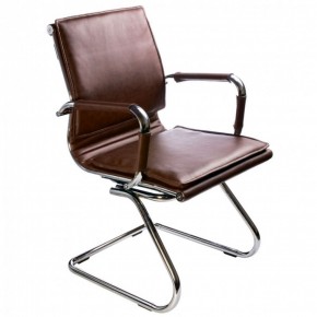 Кресло для посетителя Бюрократ CH-993-Low-V/Brown коричневый в Агрызе - agryz.ok-mebel.com | фото