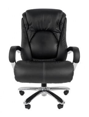 Кресло для руководителя CHAIRMAN 402 (Кожа) Черное в Агрызе - agryz.ok-mebel.com | фото 1