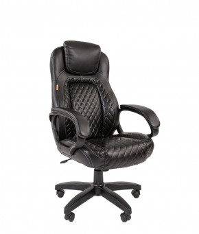 Кресло для руководителя  CHAIRMAN 432 (Экокожа черная) в Агрызе - agryz.ok-mebel.com | фото 1