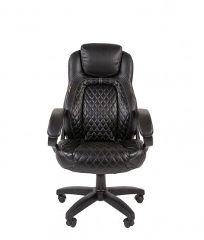 Кресло для руководителя  CHAIRMAN 432 (Экокожа черная) в Агрызе - agryz.ok-mebel.com | фото 2