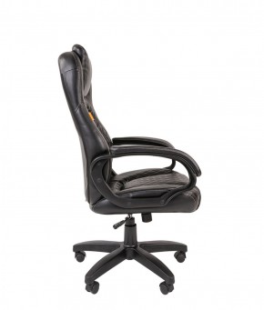 Кресло для руководителя  CHAIRMAN 432 (Экокожа черная) в Агрызе - agryz.ok-mebel.com | фото 3