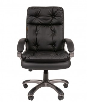 Кресло для руководителя  CHAIRMAN 442 (экокожа черная) в Агрызе - agryz.ok-mebel.com | фото
