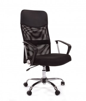 Кресло для руководителя CHAIRMAN 610 N (15-21 черный/сетка черный) в Агрызе - agryz.ok-mebel.com | фото