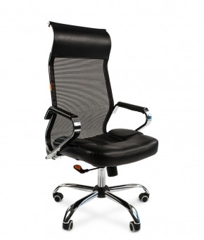Кресло для руководителя CHAIRMAN 700 (Сетка) Черное в Агрызе - agryz.ok-mebel.com | фото