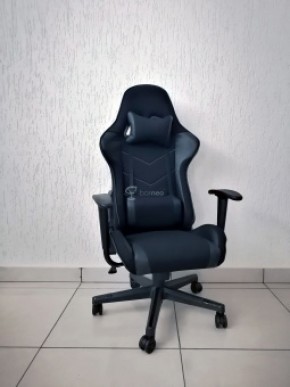 Кресло геймерское Barneo K-50 (черная сетка черные вставки) в Агрызе - agryz.ok-mebel.com | фото 1