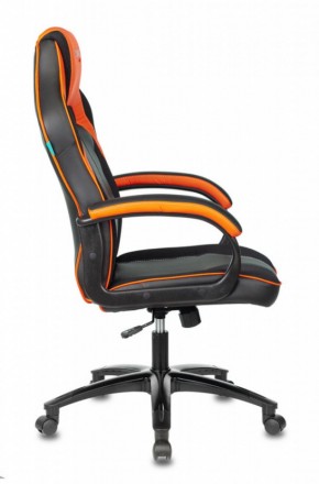Кресло игровое Бюрократ VIKING 2 AERO ORANGE черный/оранжевый в Агрызе - agryz.ok-mebel.com | фото 3