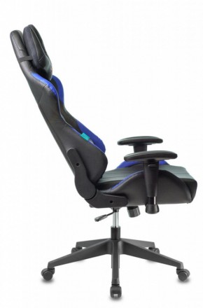 Кресло игровое Бюрократ VIKING 5 AERO BLUE черный/синий в Агрызе - agryz.ok-mebel.com | фото 2