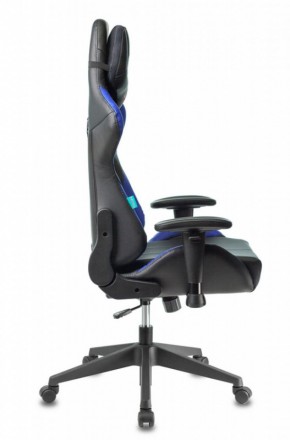 Кресло игровое Бюрократ VIKING 5 AERO BLUE черный/синий в Агрызе - agryz.ok-mebel.com | фото 5