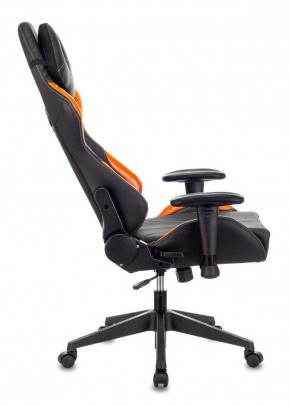 Кресло игровое Бюрократ VIKING 5 AERO ORANGE черный/оранжевый в Агрызе - agryz.ok-mebel.com | фото 2