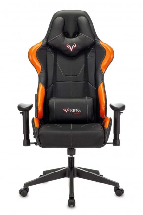 Кресло игровое Бюрократ VIKING 5 AERO ORANGE черный/оранжевый в Агрызе - agryz.ok-mebel.com | фото 3
