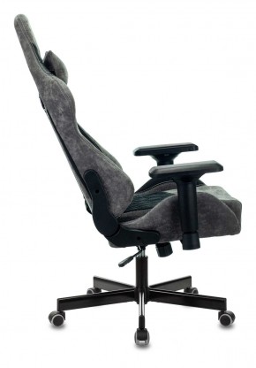 Кресло игровое Бюрократ VIKING 7 KNIGHT B FABRIC черный в Агрызе - agryz.ok-mebel.com | фото 2