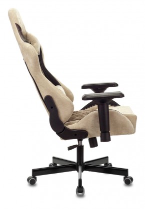 Кресло игровое Бюрократ VIKING 7 KNIGHT BR FABRIC коричневый/бежевый в Агрызе - agryz.ok-mebel.com | фото 2
