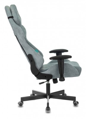 Кресло игровое Бюрократ VIKING KNIGHT LT28 FABRIC серо-голубой в Агрызе - agryz.ok-mebel.com | фото 2