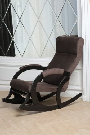 Кресло-качалка МАРСЕЛЬ 33-Т-AC (кофе) в Агрызе - agryz.ok-mebel.com | фото 4