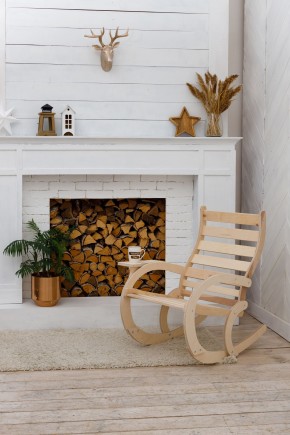Кресло качалка не окрашенное ВЕНЕЦИЯ кресло маятниковое в Агрызе - agryz.ok-mebel.com | фото 2