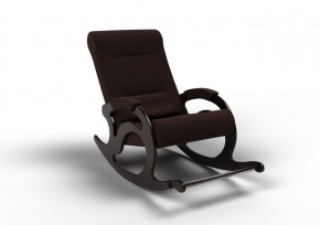 Кресло-качалка Тироль 12-Т-ГР (ткань/венге) ГРАФИТ в Агрызе - agryz.ok-mebel.com | фото 1