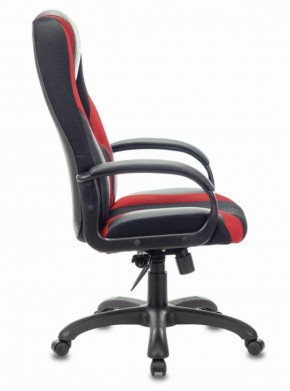 Кресло компьютерное BRABIX PREMIUM "Rapid GM-102" (экокожа/ткань, черное/красное) 532107 в Агрызе - agryz.ok-mebel.com | фото 3