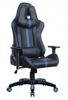 Кресло компьютерное BRABIX "GT Carbon GM-120" (черное/синее) 531930 в Агрызе - agryz.ok-mebel.com | фото