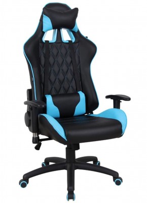 Кресло компьютерное BRABIX "GT Master GM-110" (черное/голубое) 531928 в Агрызе - agryz.ok-mebel.com | фото