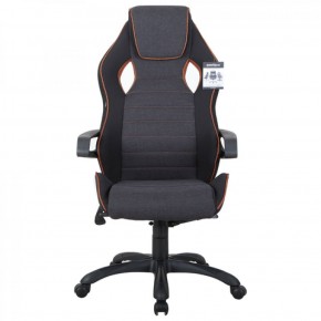 Кресло компьютерное BRABIX Techno Pro GM-003 (ткань черное/серое, вставки оранжевые) 531813 в Агрызе - agryz.ok-mebel.com | фото 7