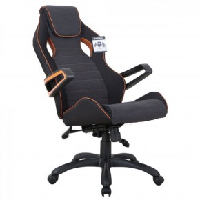 Кресло компьютерное BRABIX Techno Pro GM-003 (ткань черное/серое, вставки оранжевые) 531813 в Агрызе - agryz.ok-mebel.com | фото 8