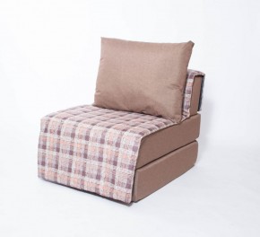 Кресло-кровать бескаркасное Харви (коричневый-квадро беж) в Агрызе - agryz.ok-mebel.com | фото
