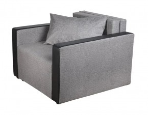 Кресло-кровать Милена с подлокотниками (серый) Велюр в Агрызе - agryz.ok-mebel.com | фото 1